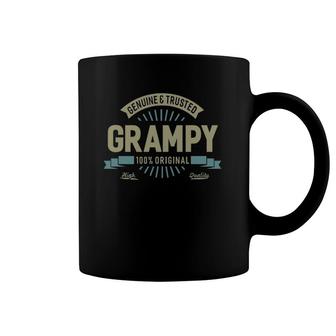 Genuine Grampy Top Great Gifts For Grandpa Fathers Day Men Coffee Mug | Mazezy