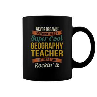 Geography Teacher Gifts Funny Appreciation Coffee Mug | Mazezy UK