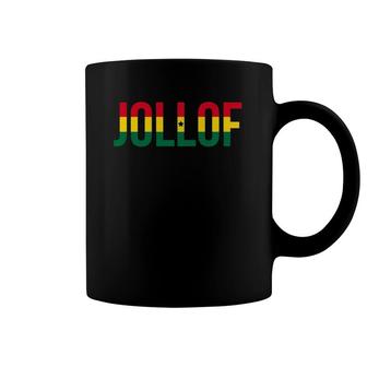 Ghana Jollof Ghana Flag Coffee Mug | Mazezy