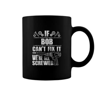 Gift Name Fix It Funny Birthday Personalized Dad Idea Coffee Mug - Seseable