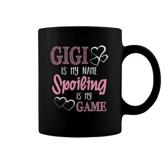 Gigi Is My Name Spoiling Is My Game Grandmother Coffee Mug | Mazezy