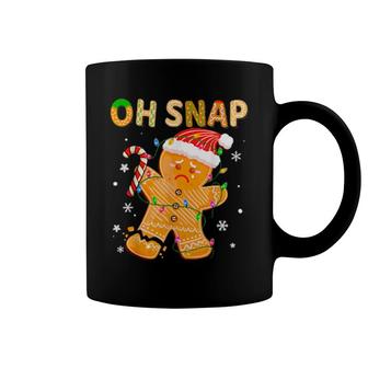 Gingerbread Man Oh Snap Christmas Cookie Costume Baking Team Coffee Mug | Mazezy