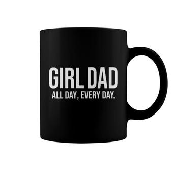 Girl Dad All Day Every Day Coffee Mug | Mazezy
