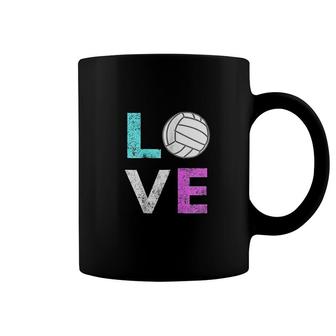 Girls Love Volleyball Coffee Mug | Mazezy