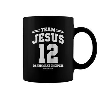 Go And Make Disciples Team Jesus Christian Gift Raglan Baseball Tee Coffee Mug | Mazezy CA