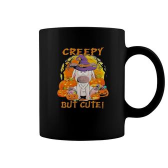 Goat Creepy But Cute Halloween Coffee Mug | Mazezy