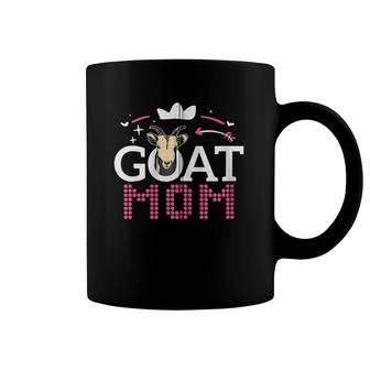 Goat Mom Mother's Day Gift Design Idea Zip Coffee Mug | Mazezy