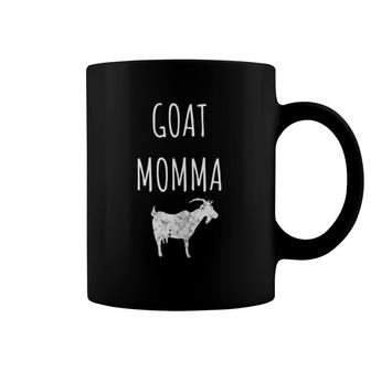 Goat Momma Mom Mother Goat Yoga Farm Farming Coffee Mug | Mazezy