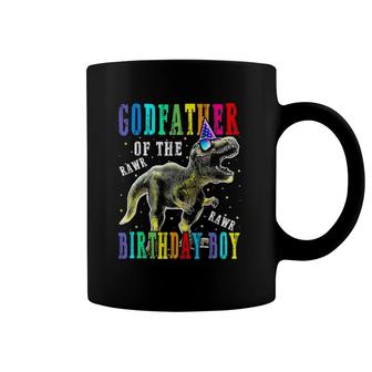 Godfather Of The Birthday Boy Dinosaur Coffee Mug | Mazezy
