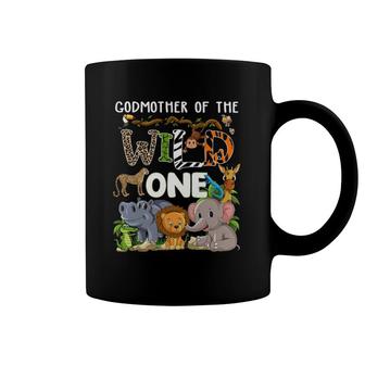 Godmother Of The Wild One Zoo Theme Birthday Safari Jungle Coffee Mug | Mazezy