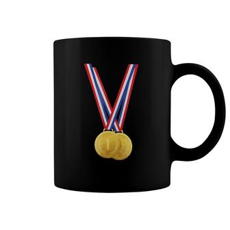 Gold Medals - Funny For Winners And Champions Coffee Mug | Mazezy CA