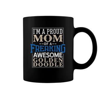 Goldendoodle Mom Funny Mother's Day Doodle Dog Proud Coffee Mug | Mazezy