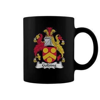 Golding Family Crest Coat Of Arms British Family Crests Coffee Mug - Thegiftio UK