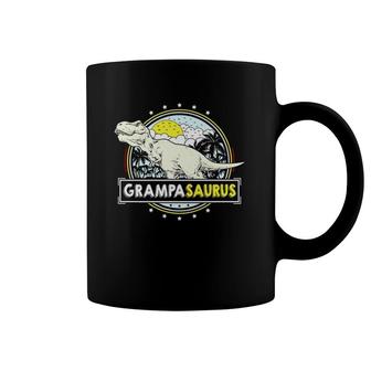 Grampasaurus Gifts From Grandchildren Fathers Day Grampa Coffee Mug | Mazezy