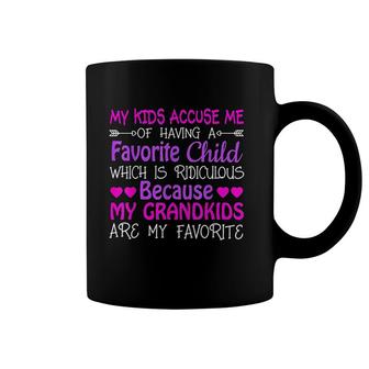 Grandma My Grandkids Are My Favorite Coffee Mug - Seseable