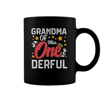 Grandma Of Miss Onederful First 1St Birthday Little Girl Coffee Mug | Mazezy
