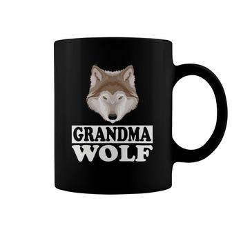 Grandma Wolf Grandmother Gift Coffee Mug | Mazezy