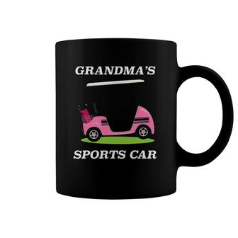 Grandma's Sports Car Golf Cart For Grandmother Coffee Mug | Mazezy