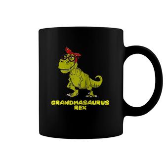Grandmasaurus For Grandmas Grandmothers Granny Nana Raglan Baseball Tee Coffee Mug | Mazezy