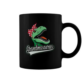 Grandmasaurus Funny Grandmother Dinosaur Gift From Grandkids Coffee Mug | Mazezy