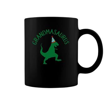 Grandmasaurus Matching Birthday For Grandma Coffee Mug | Mazezy
