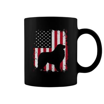 Great Pyrenees 4Th Of July American Usa Flag Dog Gift Coffee Mug | Mazezy