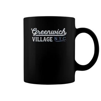 Greenwich Village Nyc - Vintage New York City Tee Gift Coffee Mug | Mazezy