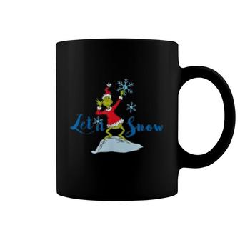 Grinch Let It Snow Coffee Mug | Mazezy