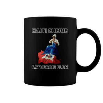 Haiti Cherie Catherine Flon Sewing The Haitian Flag Coffee Mug | Mazezy UK