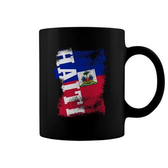 Haiti Flag Haitian Pride Vintage Haiti Men Women Coffee Mug | Mazezy