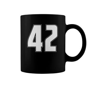 Halloween Group Costume 42 Sports Jersey Number 42 Gift Coffee Mug | Mazezy