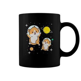 Hamster In Space Hamster Lover Gift Coffee Mug | Mazezy