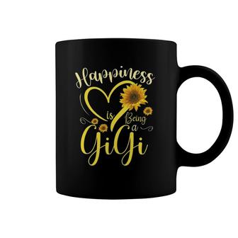 Happiness Is Being A Gigi Sunflower Mother's Day Grandma Coffee Mug | Mazezy DE