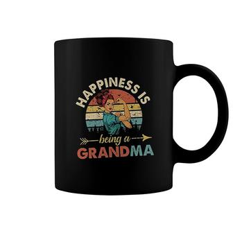 Happiness Is Being A Grandma Coffee Mug | Mazezy AU