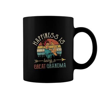 Happiness Is Being A Great Grandma Coffee Mug | Mazezy