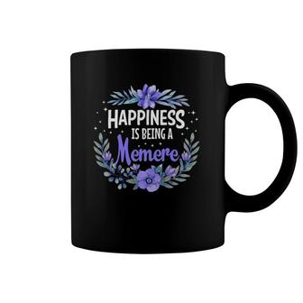Happiness Is Being A Memere Cute Mothers Day Coffee Mug | Mazezy