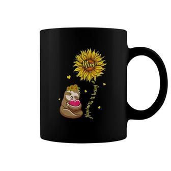 Happiness Is Being A Mimi Sloth Gift Mother's Day Coffee Mug | Mazezy UK