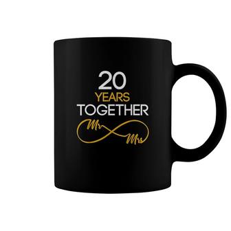 Happy 20 Year Anniversary Couples Gift Coffee Mug | Mazezy