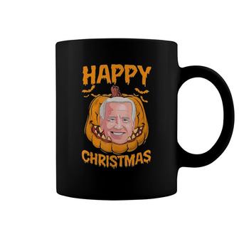 Happy Biden Pumpkin Christmas Halloween Costume Tee Coffee Mug | Mazezy