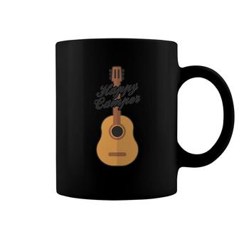 Happy Camper Camping 2021 Planner Guitar Coffee Mug | Mazezy