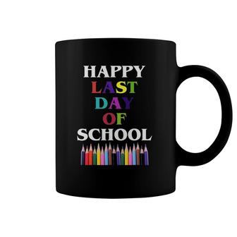 Happy Last Day Of School For Teachers Students Coffee Mug | Mazezy