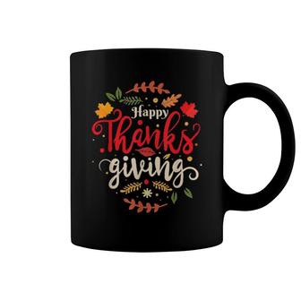 Happy Thanksgiving Girls Thanksgiving Family Coffee Mug | Mazezy