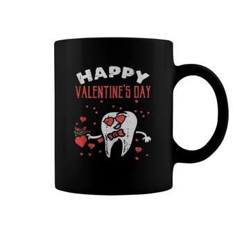 Happy Valentine's Day Tooth Dentist Valentine Dental Assistant Coffee Mug | Mazezy