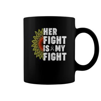 Her Fight Is My Fight Rare Disease - Rare Disease Day 2022 Premium Coffee Mug | Mazezy UK