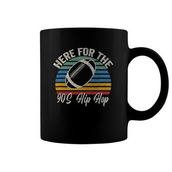Here For The 90S Hip Hop Retro Vintage Coffee Mug | Mazezy