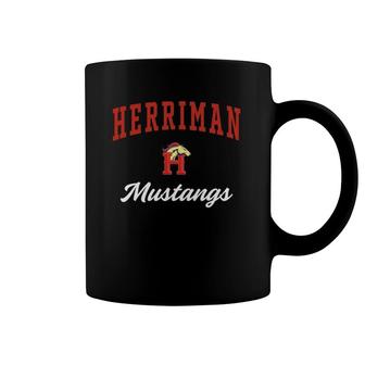 Herriman High School Mustangs C3 Gift Coffee Mug | Mazezy