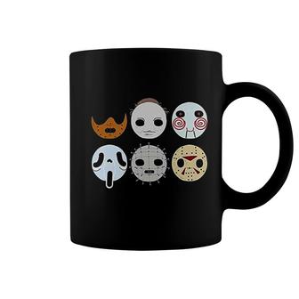 Horror Scary Faces Coffee Mug | Mazezy