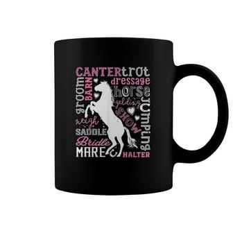 Horse Gifts Horses Horseback Riding Coffee Mug | Mazezy