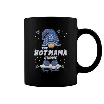 Hot Mama Gnome Funny Hanukkah Family Matching Gift Pajama Coffee Mug | Mazezy