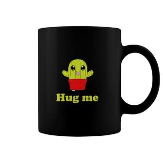 Hug Me Cactus Cute Coffee Mug | Mazezy